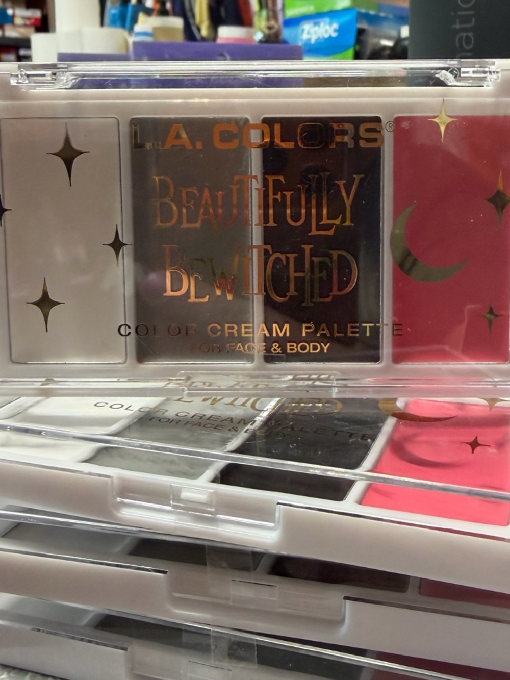 L.A. COLORS Beautifully Bewitched Color Cream Palette for face and body